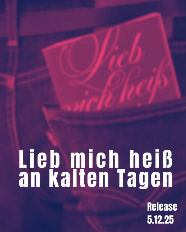 Pünktlich zum Nikolaus gibts unsere neue Single: „Lieb mich heiß an kalten Tagen“…. Egal ob für`n Nikolo oder doch den Lieblingsmensch: a bissl Liebe geht doch imma :-)
Release: 5.12.!

#liebmichheißankaltentagen #neuesingle #einbisschenliebe #liebeliebeliebe #dezembersong