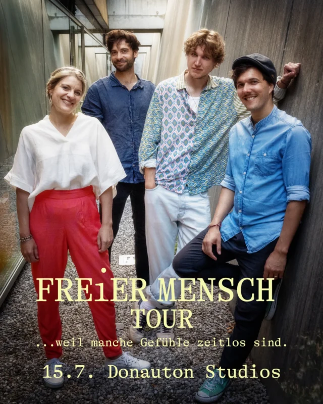 Open Air Konzerte gehen weiter…
…und wieder gibt es eine Option ins Trockene, sollte es doch regnen. Also das Wetter ist dann schon mal kein Grund, nicht zu kommen!
Danke an das subba Foto Stefan Pfister!
@donauton_studio 
#freiermensch #studiokonzert #livekonzert #reiwas #gefühlediebleiben