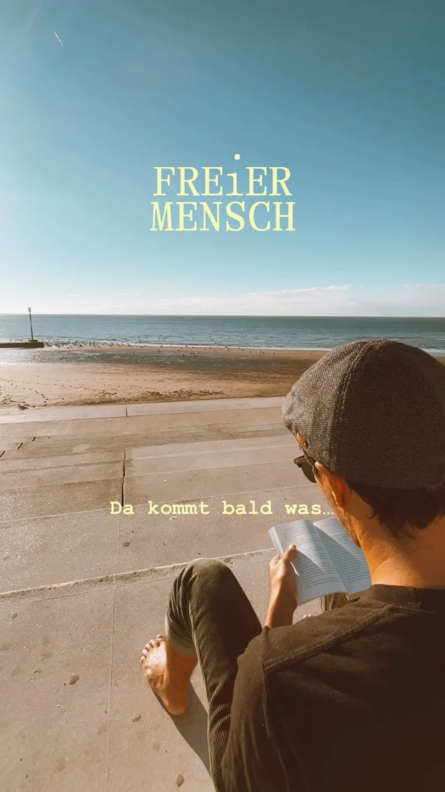 Wann fühlst du dich eigentlich frei?
Wir haben da in letzter Zeit ein bisschen drüber nachgedacht.
FREIER MENSCH. Da kommt bald was…
